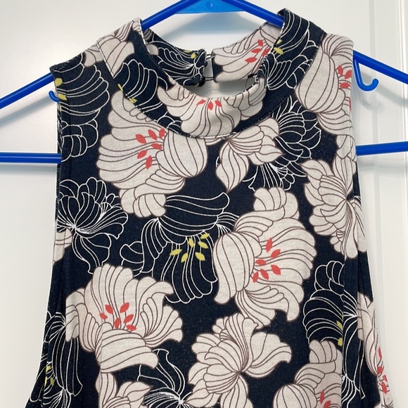 High neck floral dress - Picture 3 of 6